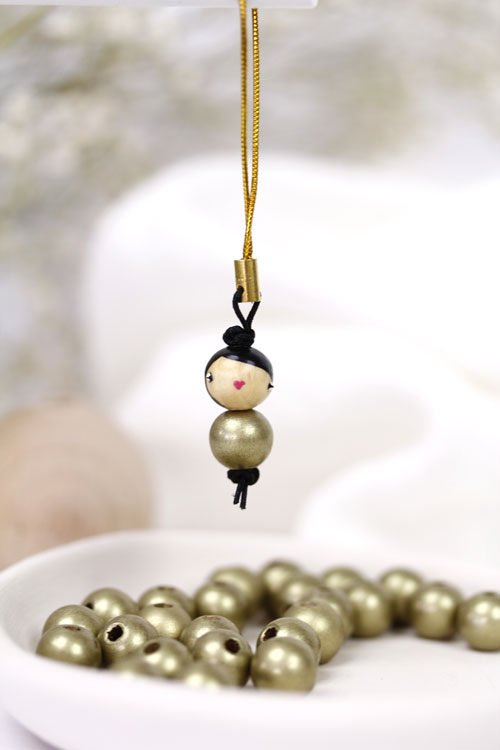 Poupée Bois 10 mm Or (image pour) Poupée Bois 10 mm Or