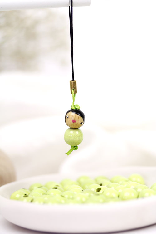 (image pour) Poupée Bois 10 mm Pomme