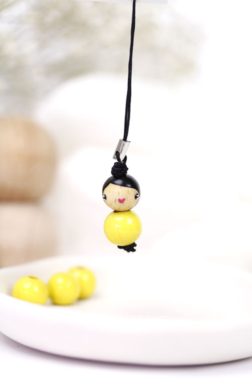 (image pour) Poupée Bois 12 mm Citron