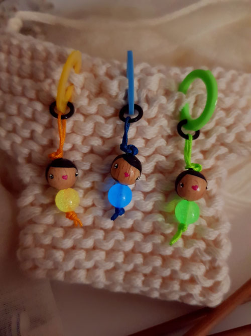 (image pour) Anneaux Marqueurs Lot de 3 Scintillant Crochet