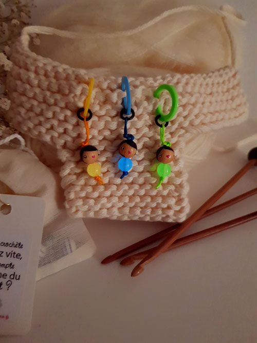 (image pour) Anneaux Marqueurs Lot de 3 Scintillant Crochet