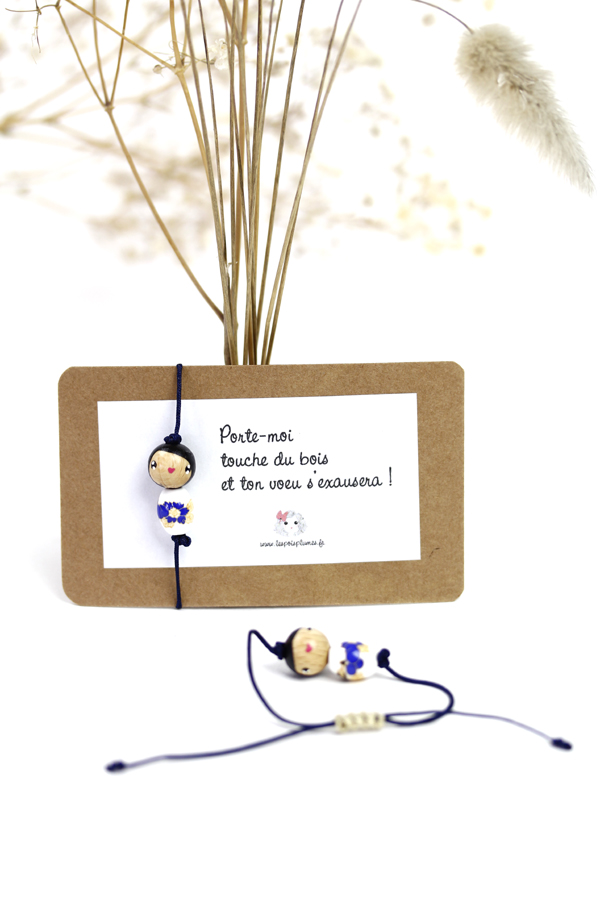 (image pour) Bracelet Coulissant Junior Porcelaine Bleu