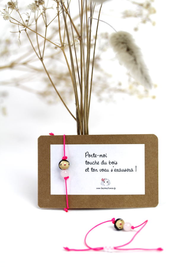 (image pour) Bracelet Coulissant mini rose