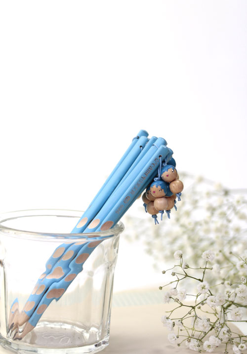 (image pour) Crayon Posture Bleu