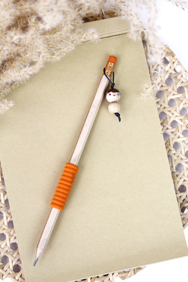 (image pour) Crayon à Papier Orange