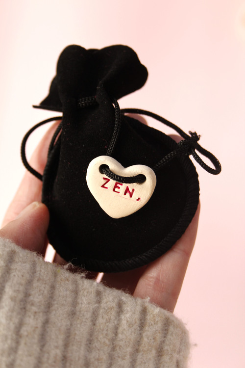 (image pour) Galet anti-stress émail brillant lisse