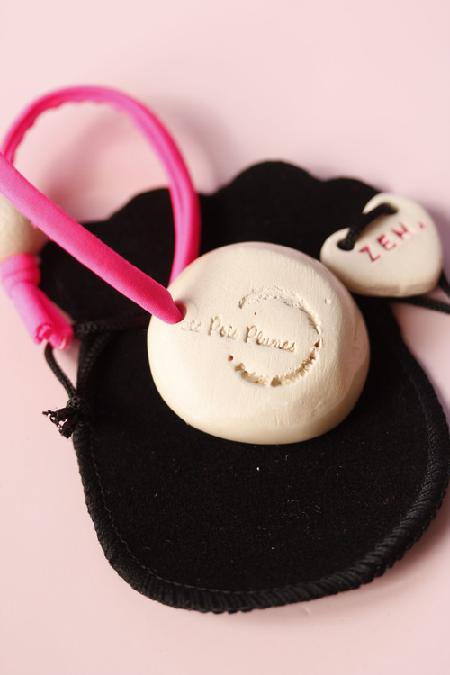 (image pour) Galet anti-stress émail brillant ancrage 😊