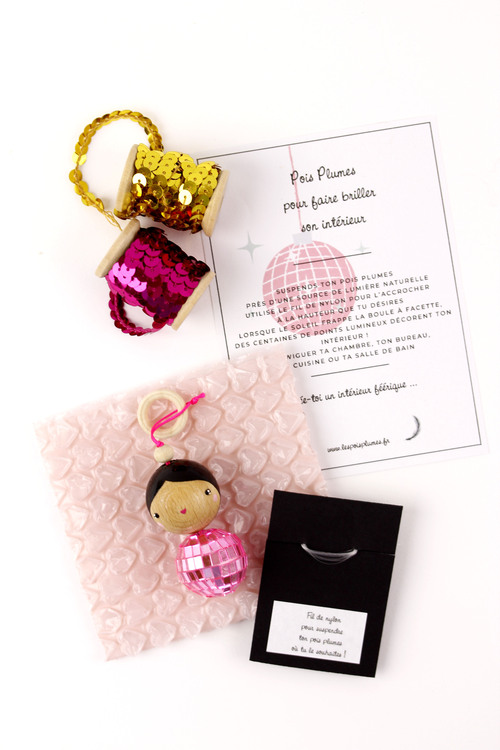 (image pour) Boule Facette Rose 🪩🩷