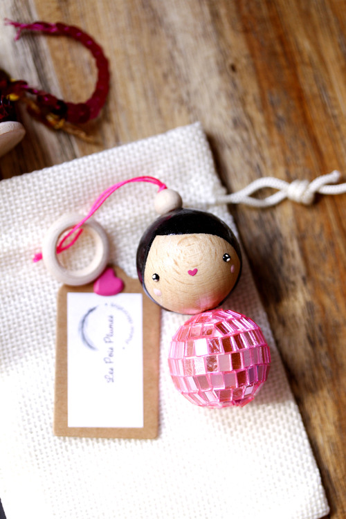 (image pour) Boule Facette Rose 🪩🩷