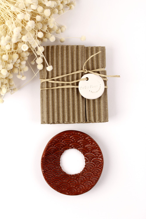 (image pour) Bobèche Rouge Seigaiha Avocat 🥑