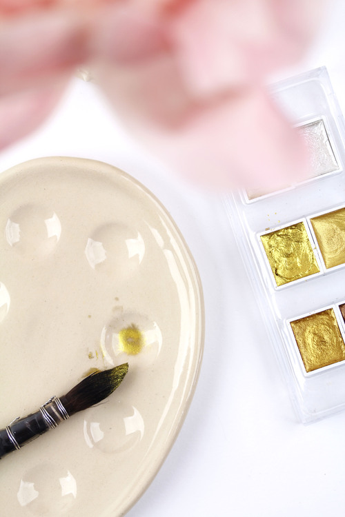 (image pour) Palette Céramique Frida Kahlo