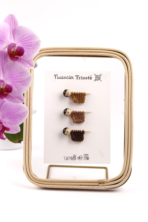 (image pour) Nuancier Tricoté Châtaigne