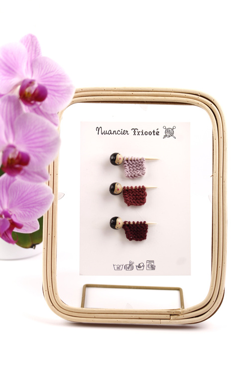 (image pour) Nuancier Tricoté Pourpre