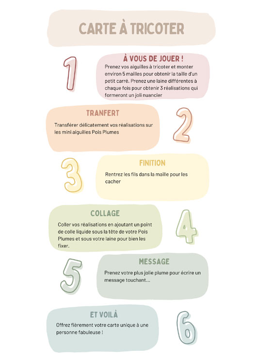 (image pour) Nuancier DIY Tricoté 🖐🏻🧶