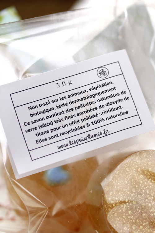 (image pour) Savon Surprise Miel Grand Rond Plein