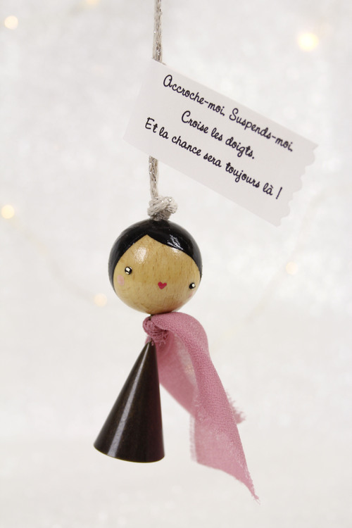 (image pour) Clochette Antique Fille Brune