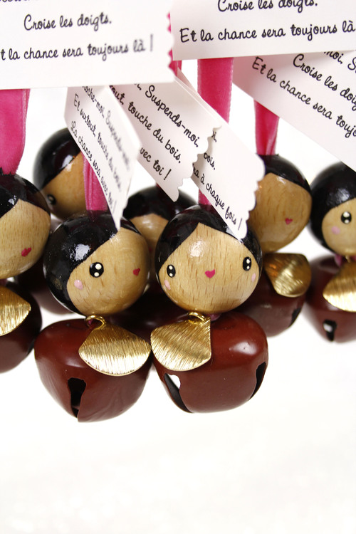 (image pour) Grelot Pampille Doré