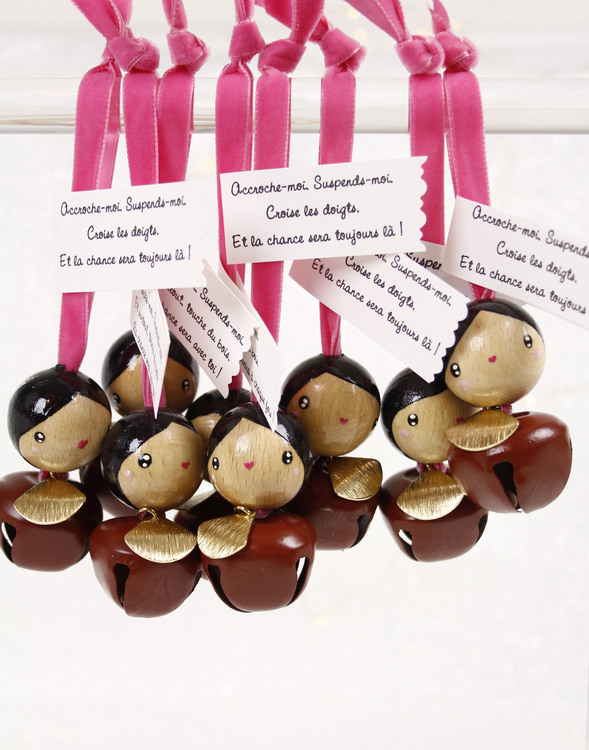 (image pour) Grelot Pampille Doré