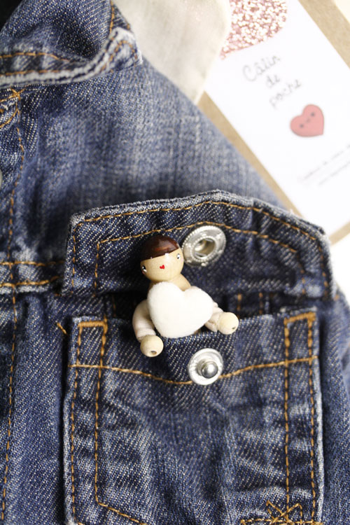 (image pour) Câlin de poche Cœur 🤍