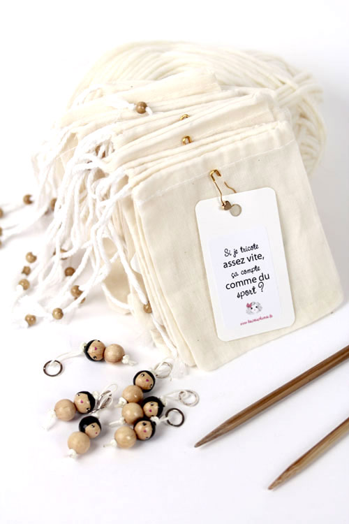 (image pour) Anneaux Marqueurs Tricot