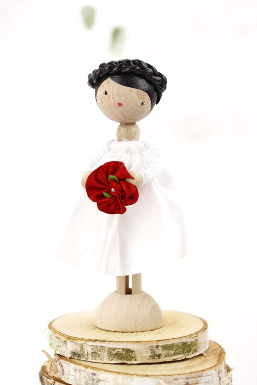 (image pour) Poupée Demoiselle d'Honneur