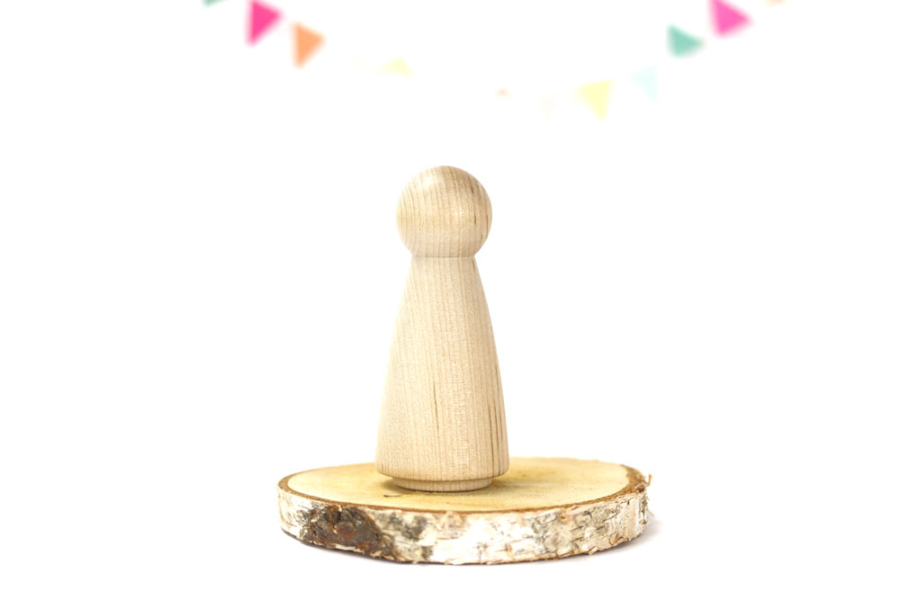 (image pour) Femme Figurine Bois