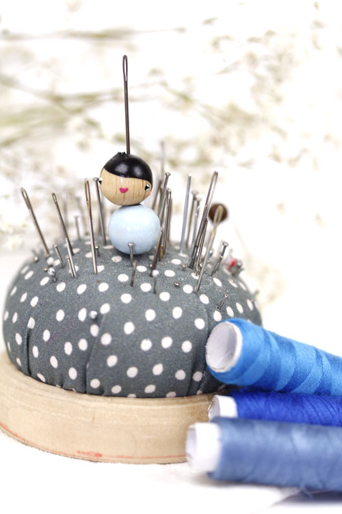 (image pour) Poupée Couture 12 mm Ciel