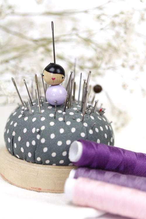 (image pour) Poupée Couture 12 mm Glycine